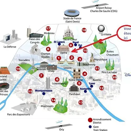 Ideal For Exploring Paris On Foot Exterior photo